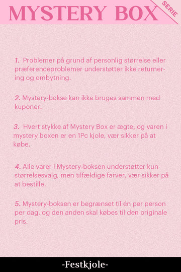 ZAPAKA MYSTERY BOX med 1Pc gallakjole